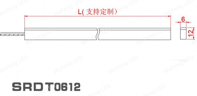 LED Neon Strip 12x6mm 3