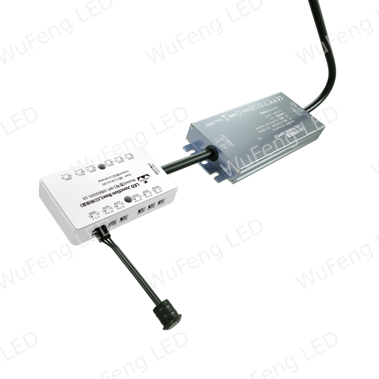 DB8550转接盒分控/内控系列 8