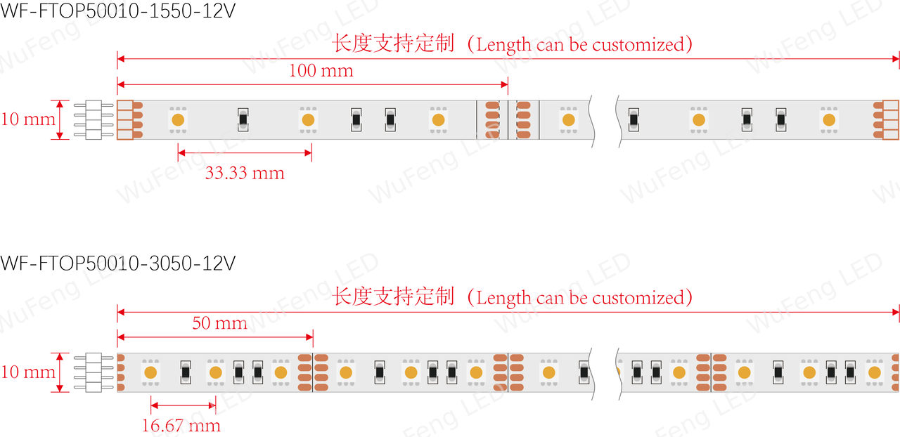 5050SMD 单色LED灯带 3