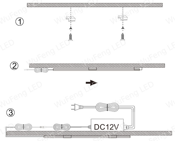 Ultradünn LED Linearleuchte 5