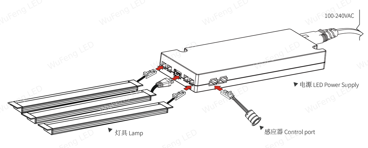 40W12/24V内控式超薄电源 4