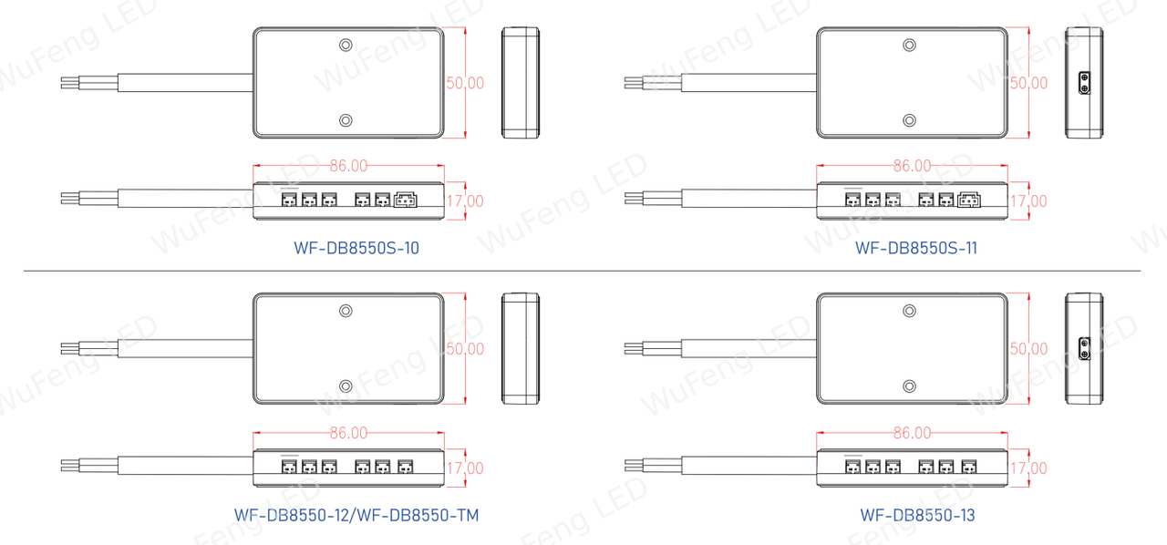 DB8550转接盒分控/内控系列 7
