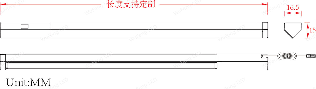 平面&斜面发光灯线分离线条灯 5