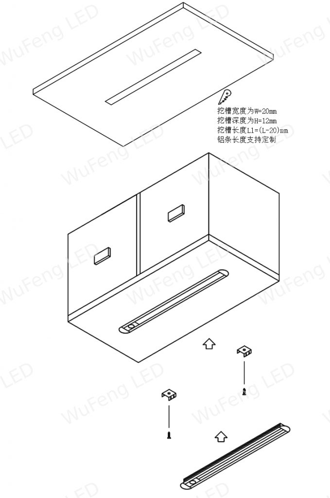 Hand Sweep Sensor Cabinet Light 4