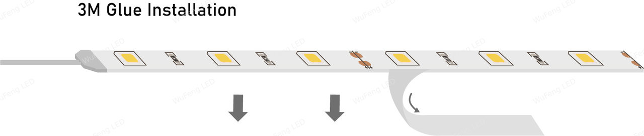 2835SMD 单色LED灯带 5