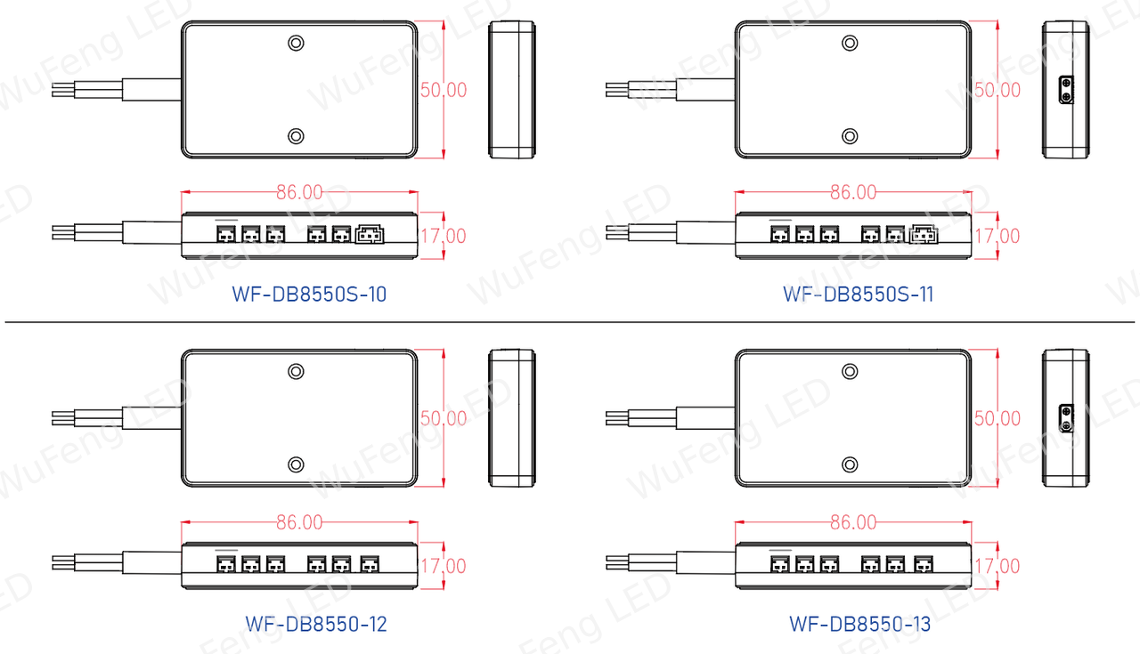 DB8550转接盒分控/内控系列 6