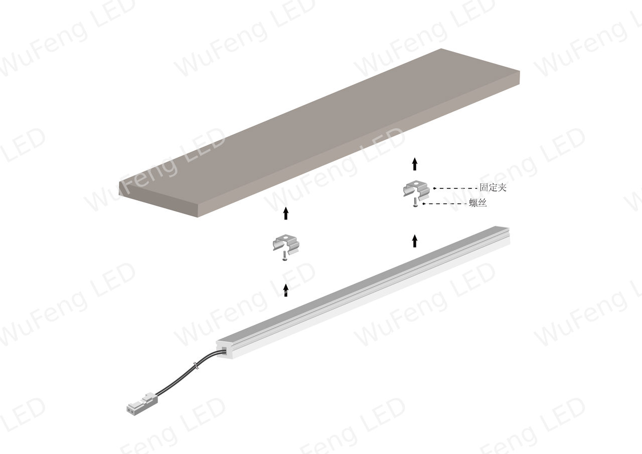 Square Mini Linear Light 3