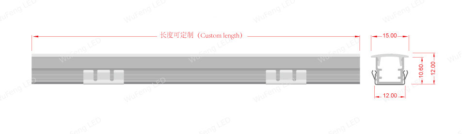 嵌入式LED线条灯 3