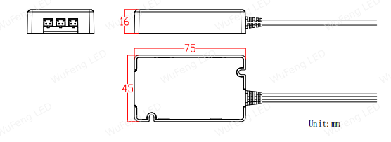 LED Alimentation WF-PS15U-12V CCC CE 2
