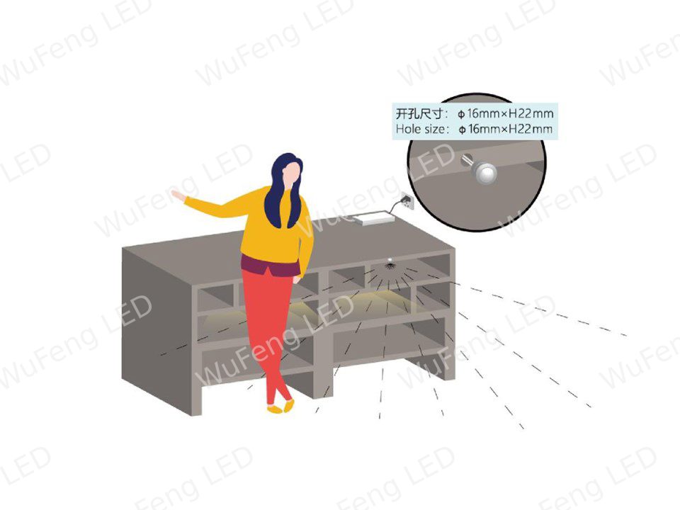 Recessed PIR Motion Sensor Switch 4