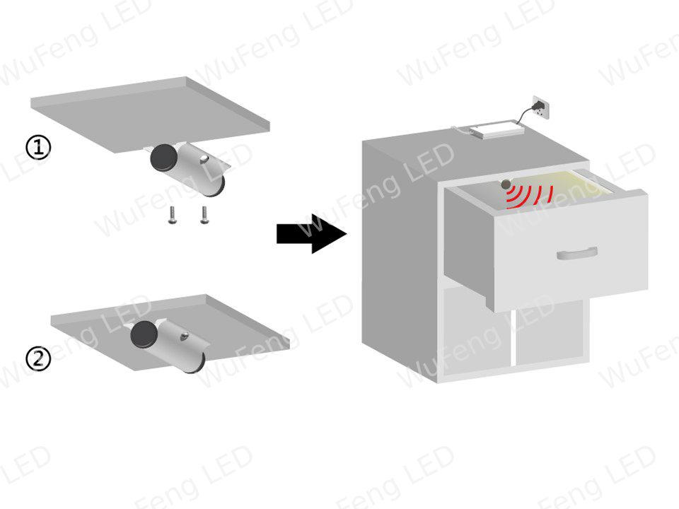 Surface Door/Hand-sweep Sensor Switch 3