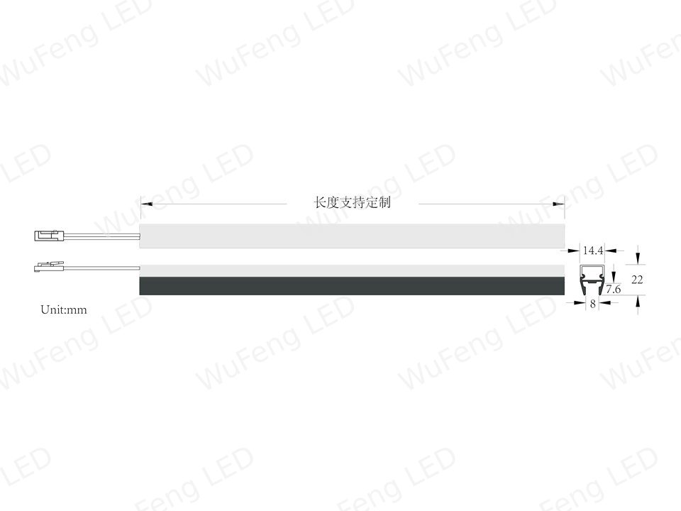 Double-sided Lighting Shelf Light 10