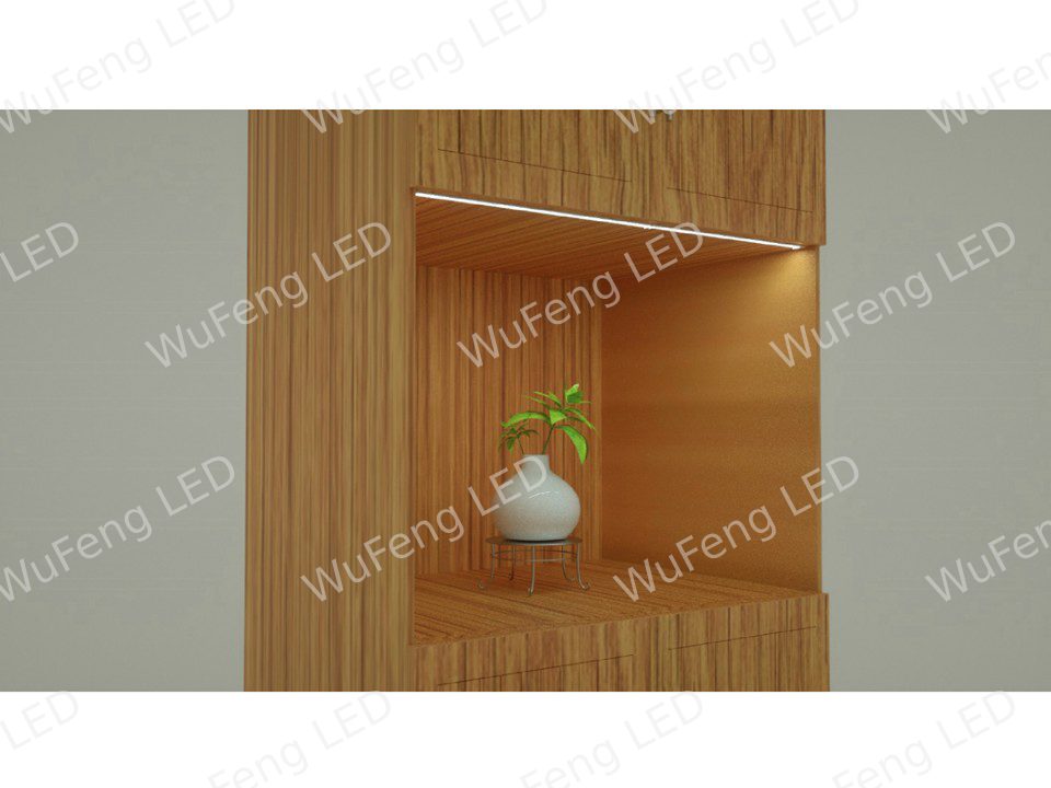 Recessed 45° Angle‑Emitting Linear Light 1