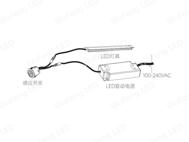 Recessed Touch Dimmable Sensor Switch 3