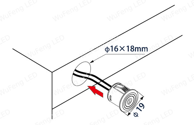 Recessed Touch Dimmable Sensor Switch 2