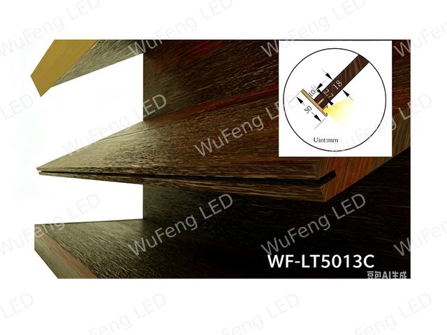 Shoe Front Rail Aluminum Profile Light / Shoe Mid Rail 7