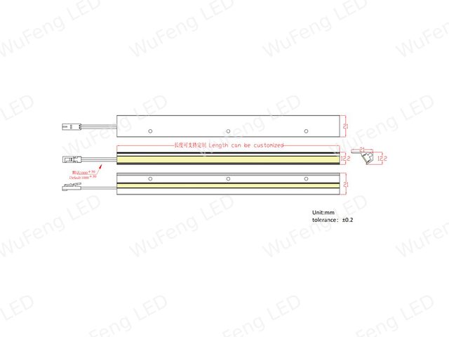Barra LED de aluminio 2