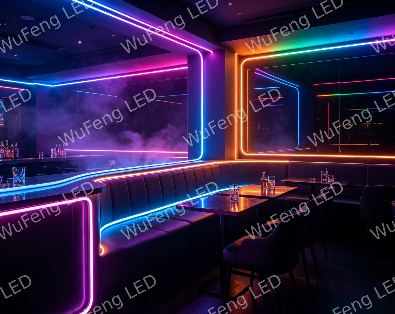 Silicone Addressable RGB LED Strip 4*10mm 1