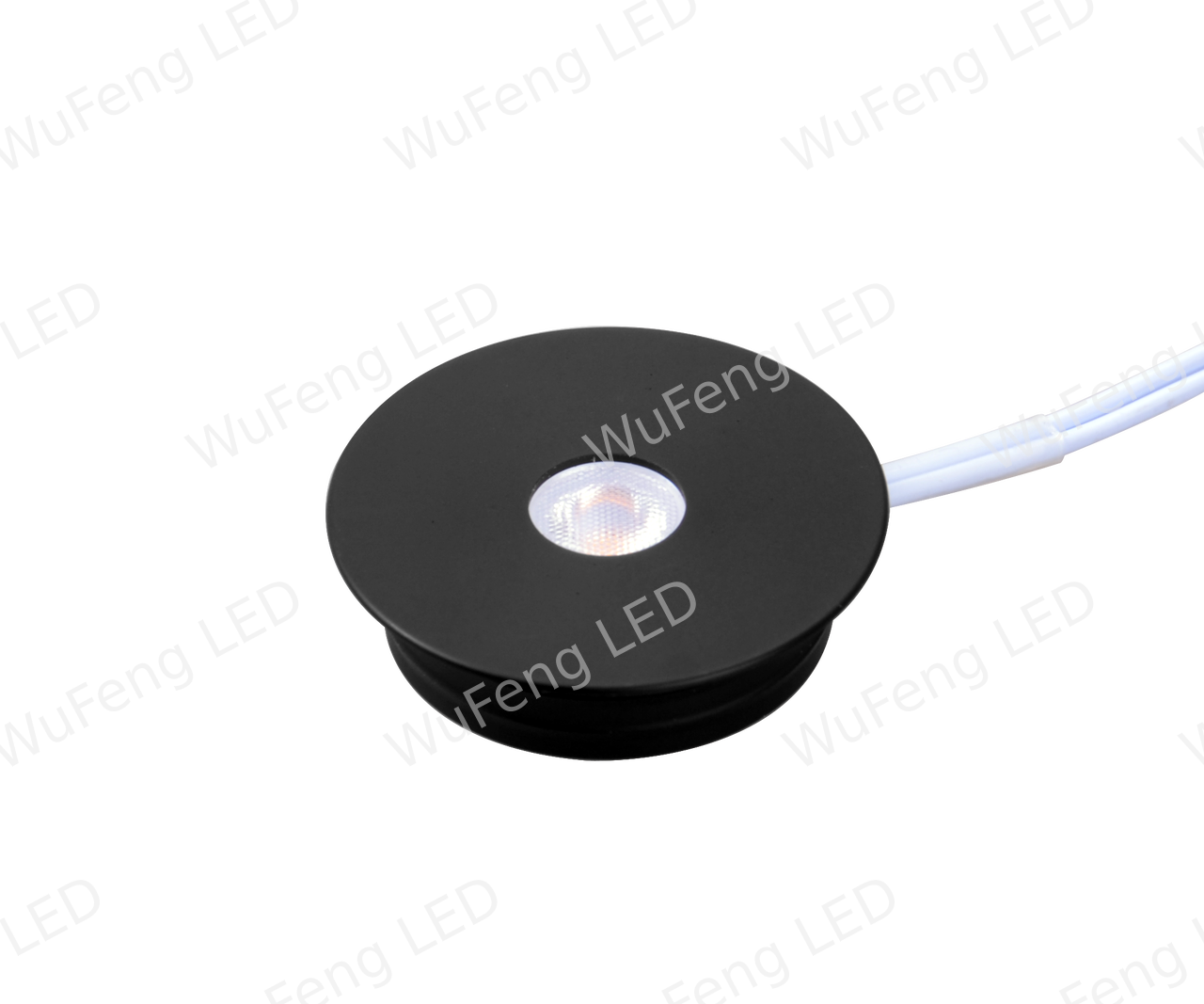 Kompakte runde LED-Schrankleuchte
