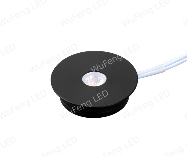 小巧圆形LED橱柜灯