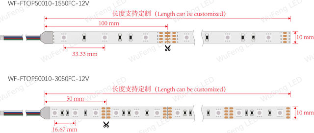 5050SMD RGB LED LED Strip 2