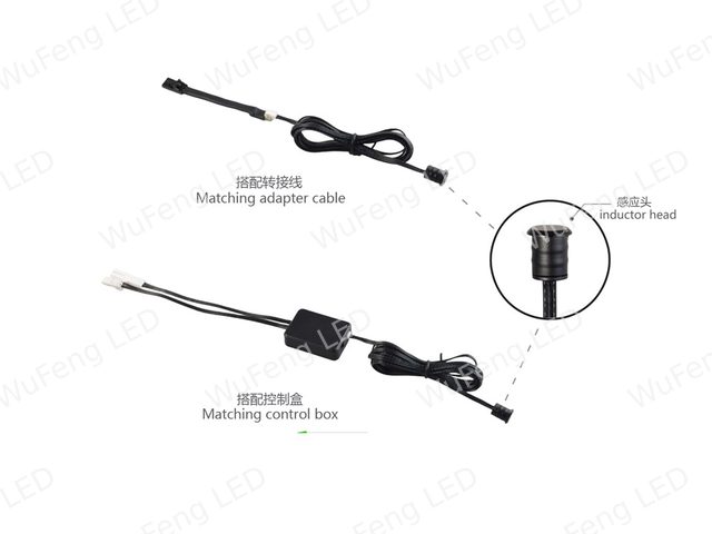 微型感应头开关调光器（Ø8mm 嵌入式・家具照明专用）