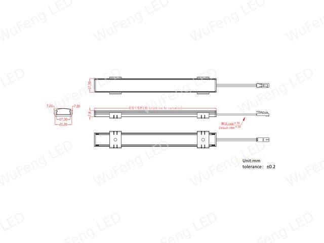 LED‑Aluminium‑Profil‑Leuchte 2